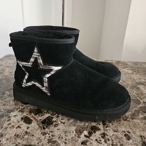 Ugg Australia Mini Star in Black Size 9 Like new